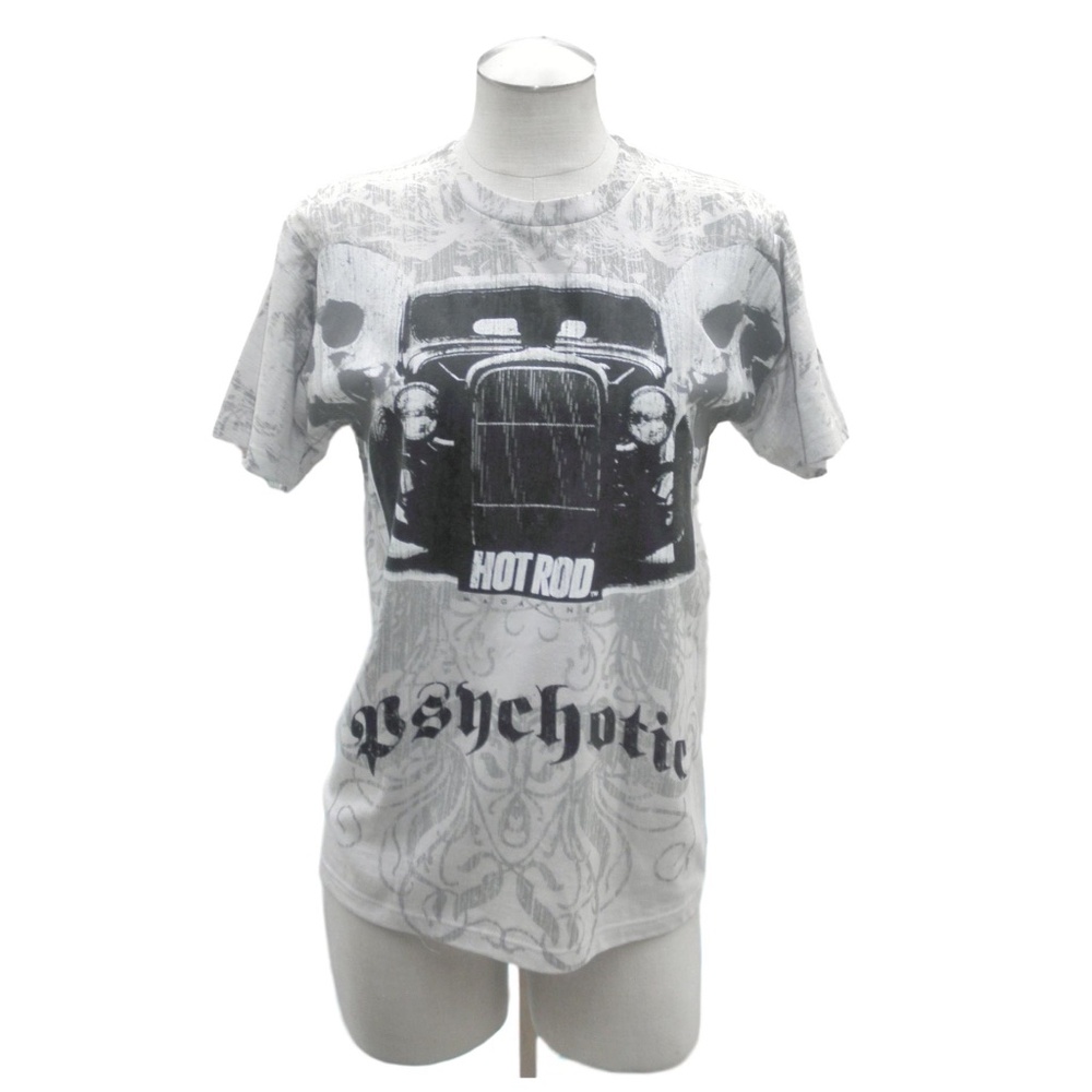 Hot Rod Graphic T Shirt Gray Sz S New Without Tags Made In USA